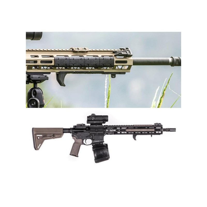 Lot de 6 Couvres Rail M-Lok Type 2 Magpul - Accessoire Arme