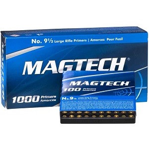 Amorces Magtech Small Rifle 7 1/2 PR-SR+ - Boîte de 100