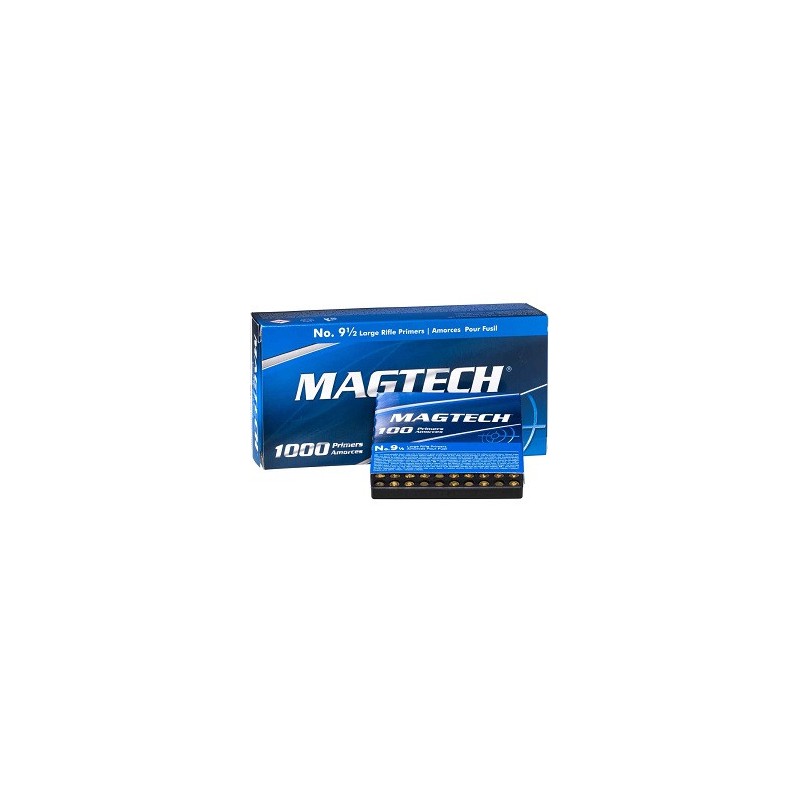 Amorces Magtech Small Rifle 7 1/2 PR-SR+ - Boîte de 100