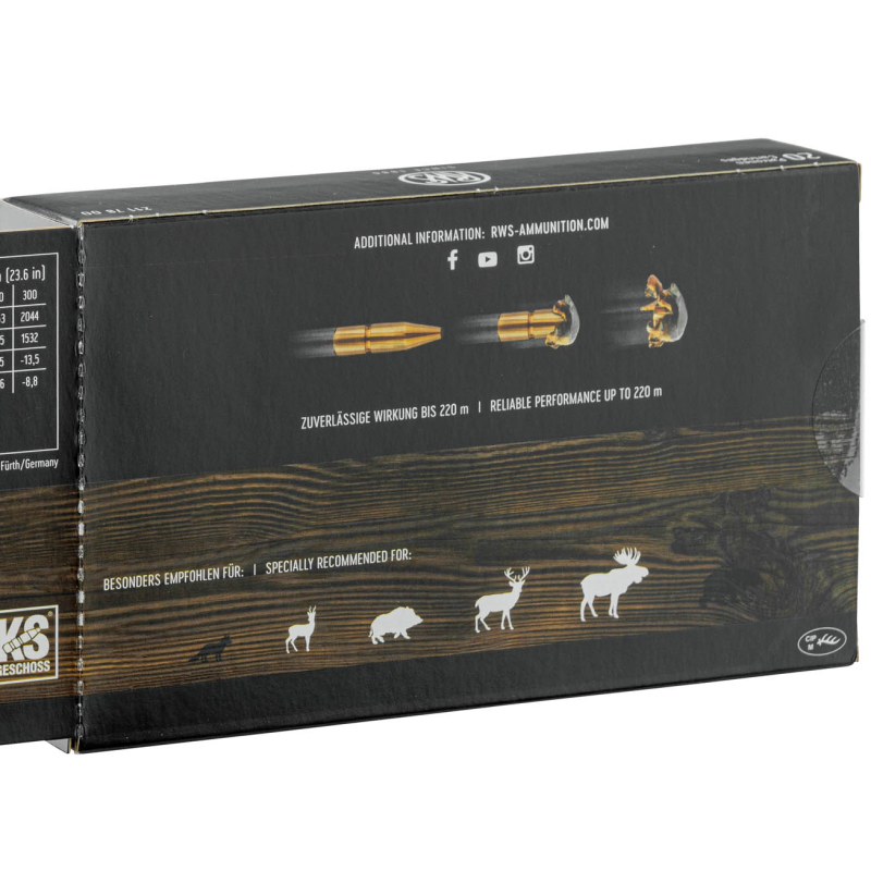 RWS 30-06 KEGELSPITZ HUNTING 9,7g / 150grs
