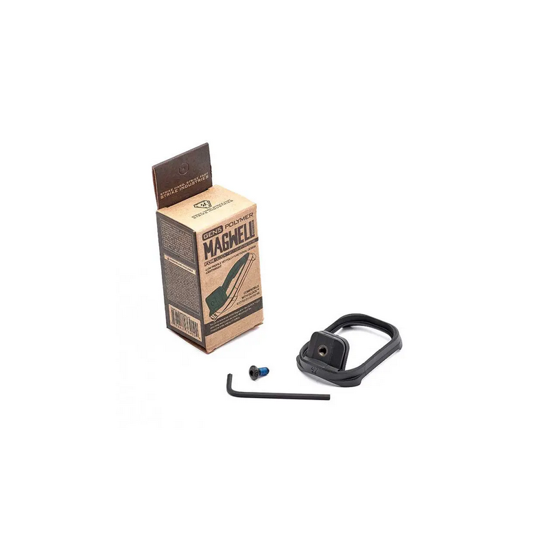Strike Industries SI-G5-MagWell-17 Magwell for Glock 17/22/31/34 Gen5 Polymer