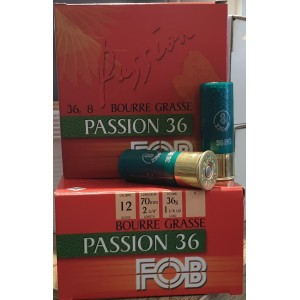 CARTOUCHES FOB Passion 36 .cal 12/70 36g n°4 BG
