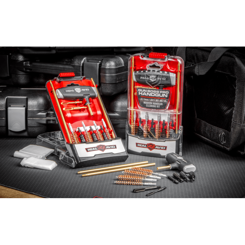 REAL AVID- KIT DE NETTOYAGE ARMES DE POING - GUN BOSS PRO