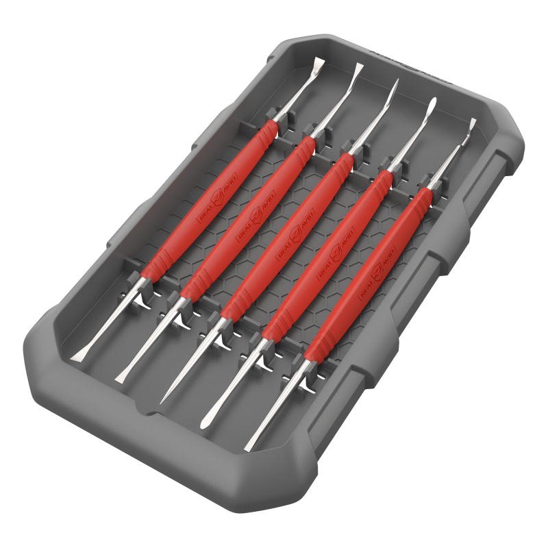 REAL AVID - SET DE NETTOYAGE PICS ACIER ACCUGRIP
