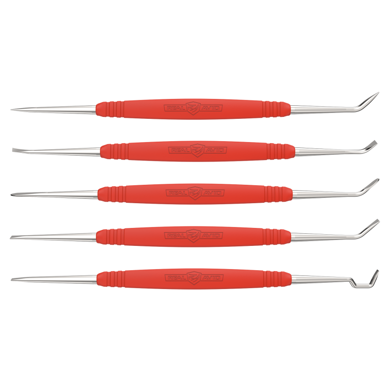 REAL AVID - SET DE NETTOYAGE PICS ACIER ACCUGRIP