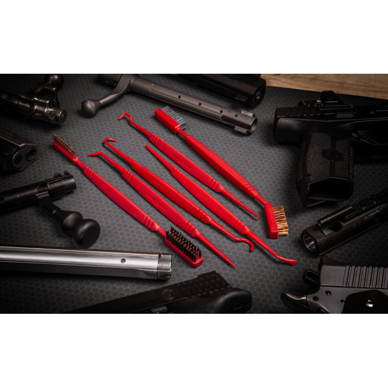 REAL AVID - SET DE NETTOYAGE PICS ET BROSSES ACCU-GRIP