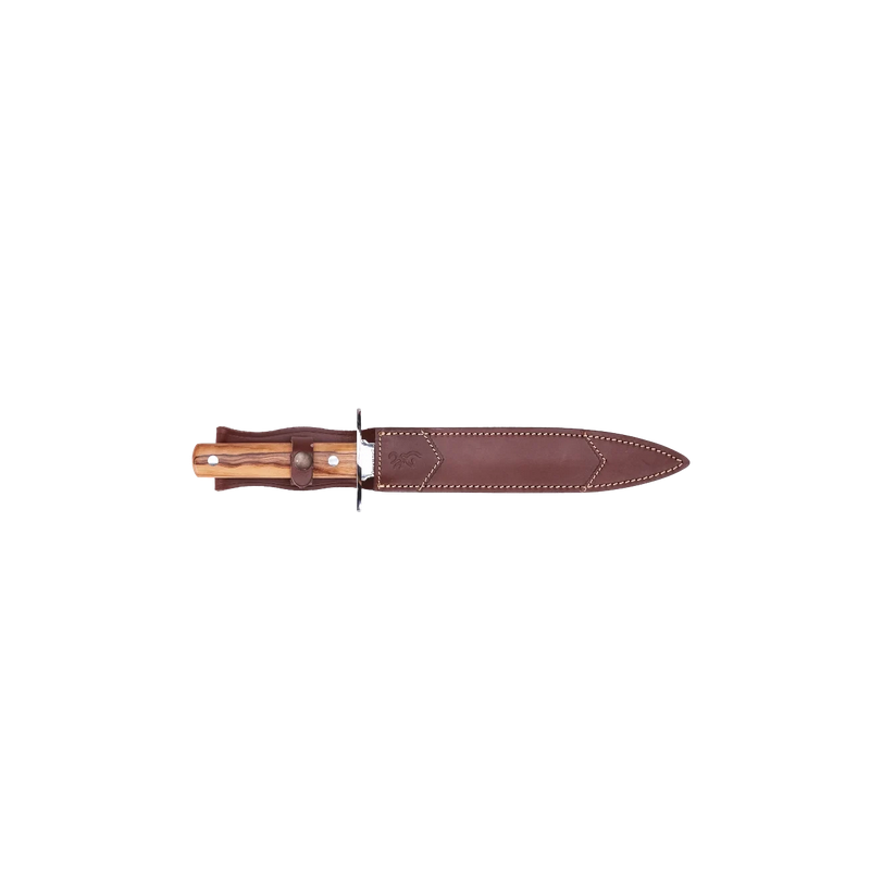BROWNING DAGUE COULEUR BOIS OLIVE - LAME FIXE