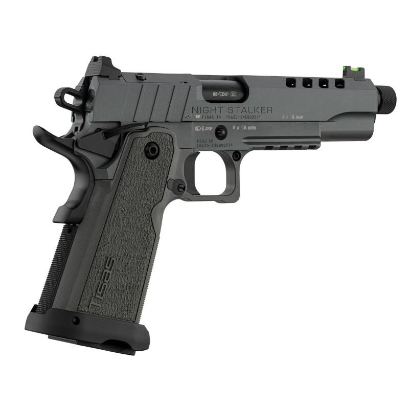 PISTOLET TISAS - 1911 DS NIGHT STALKER - CAL: 9x19 - 17 COUPS+1