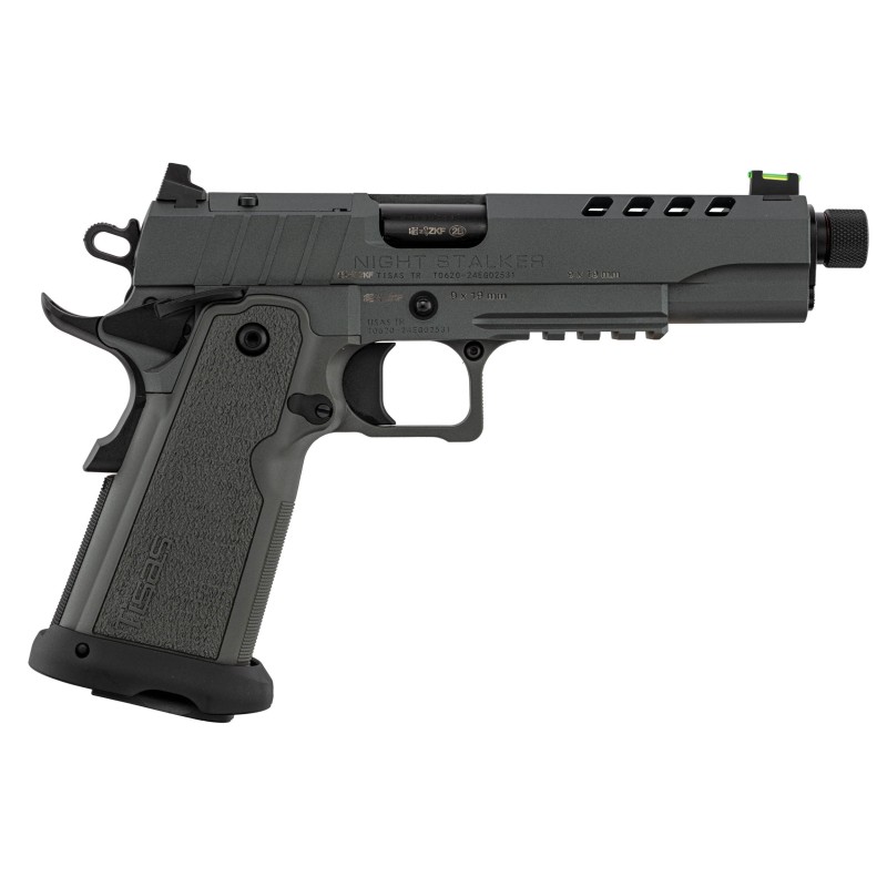 PISTOLET TISAS - 1911 DS NIGHT STALKER - CAL: 9x19 - 17 COUPS+1