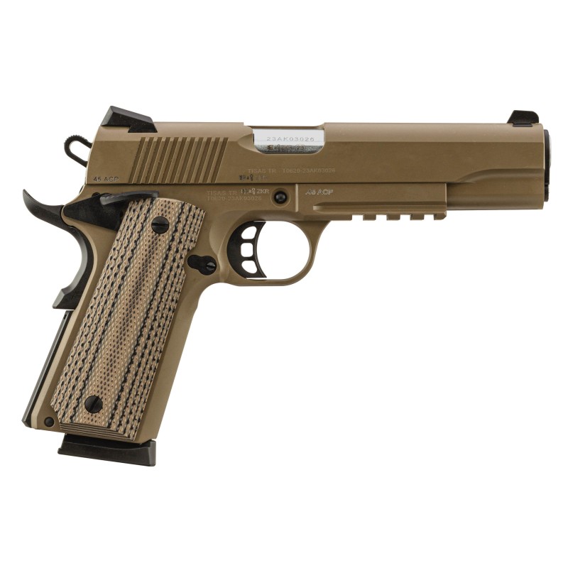 PISTOLET TISAS ZIG PC 1911 FDE - 45 ACP - 8+1 COUPS