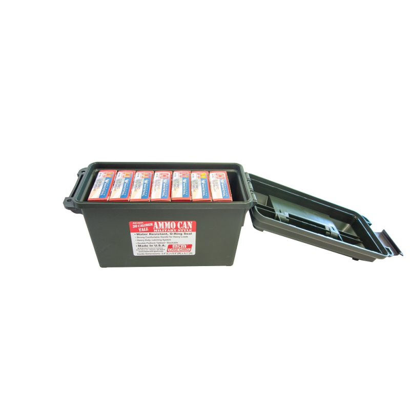 Mallette MTM AC30TP Vert Kaki pour Munitions - Stockage Sécurisé