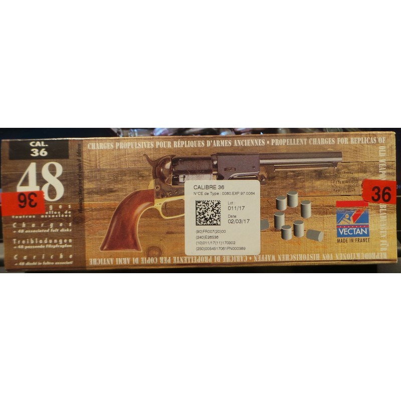 CHARGES PROPULSIVES POUDRE NOIRE C 36