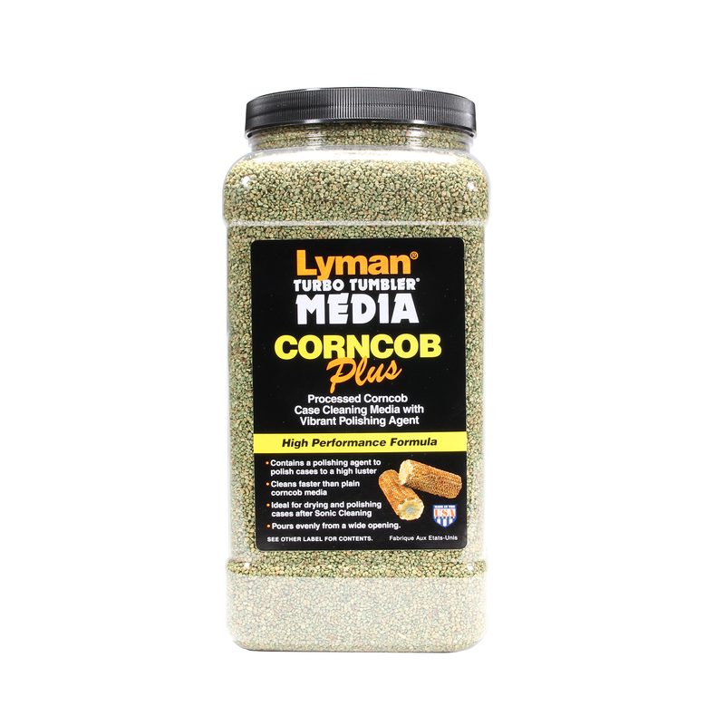 Granulés de polissage Lyman Turbo Tumbler Media Corncob - 2,4 kg