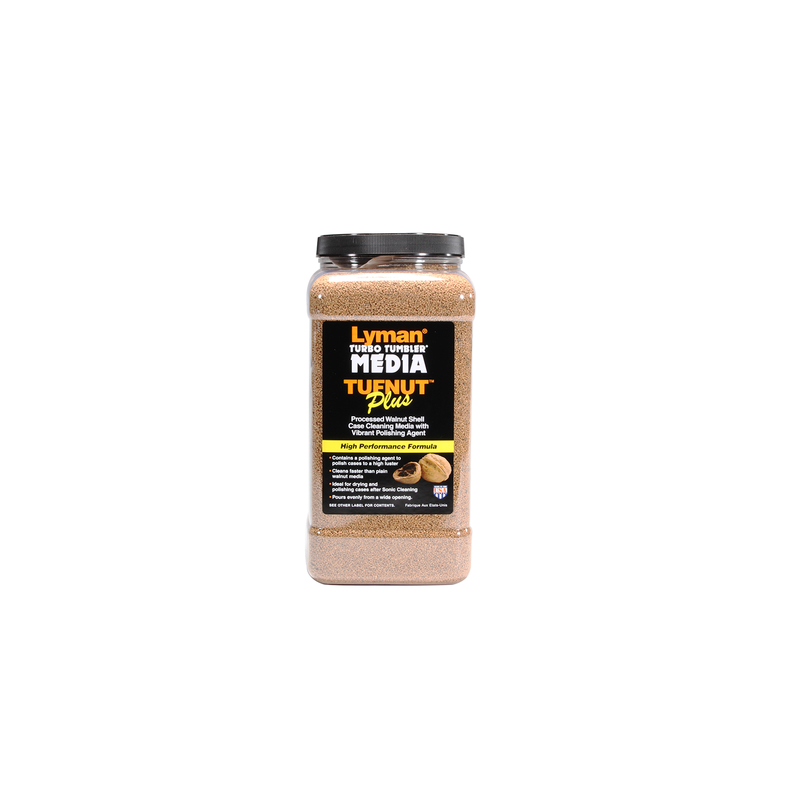 MEDIA GRANULES - LYMAN TURBO TUMBLER MEDIA DE POLISSAGE NOIX TRAITES  - 2.6kg