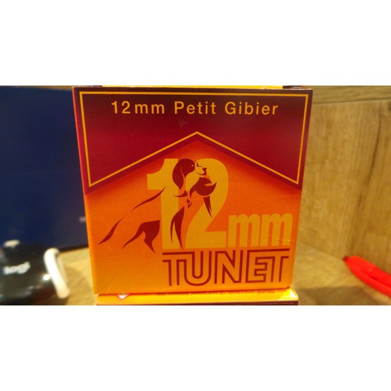 Cartouches TUNET 12 mm Petit Gibier n°4