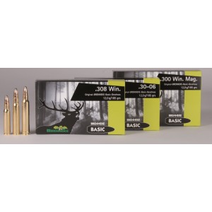 CARTOUCHE BRENNEKE BASIC - Cal: 30-06 -185grs (12g) - boite de 20