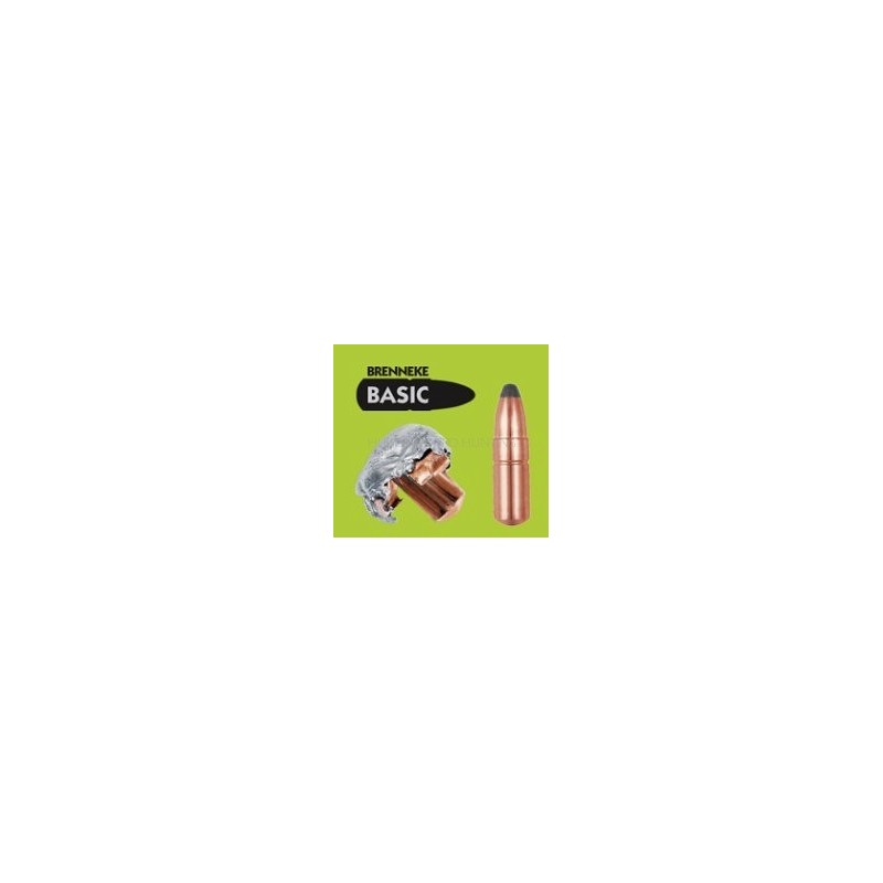 CARTOUCHE BRENNEKE BASIC - Cal: 30-06 -185grs (12g) - boite de 20