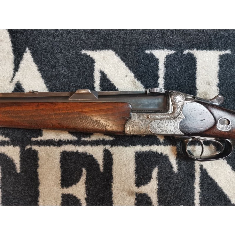 Fusil superposé KRUPP Mixte - Calibre 16/65 et 7x57R - Canons 68 cm (Occasion bon état, révisé et testé)