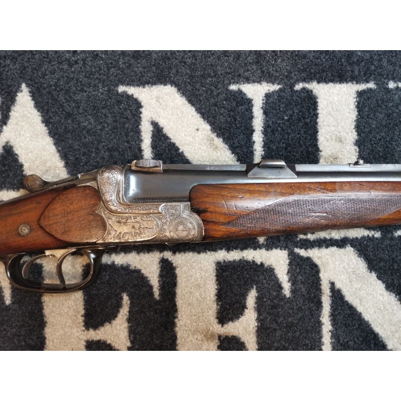 Fusil superposé KRUPP Mixte - Calibre 16/65 et 7x57R - Canons 68 cm (Occasion bon état, révisé et testé)