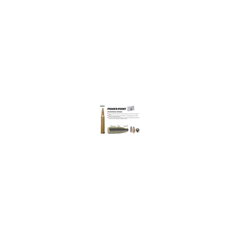 Cartouches WINCHESTER 222 Rem SP 50grs - Boite de 20 unités
