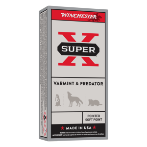 Cartouches WINCHESTER 243 Win JACKETED SOFT-POINT 80grs - Boite de 20