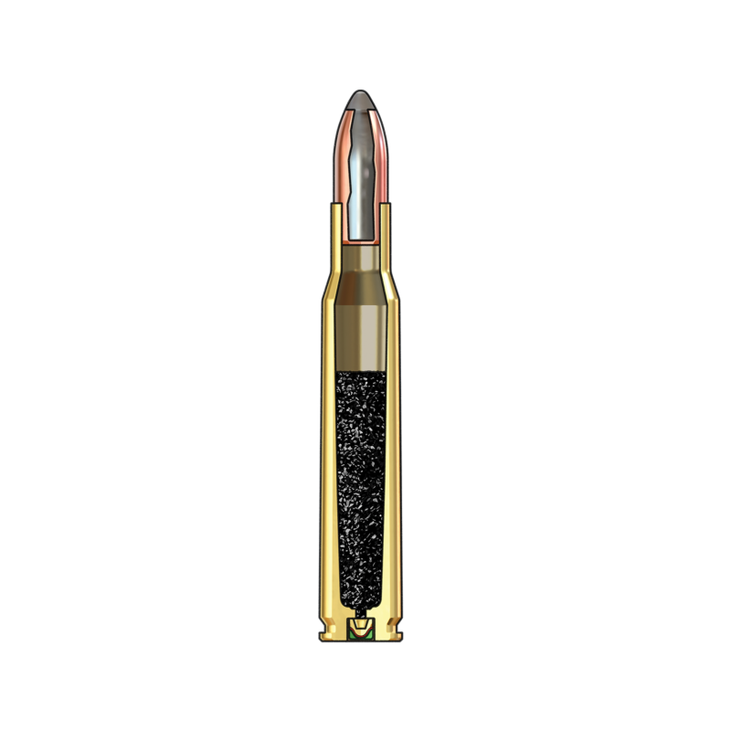 Cartouches WINCHESTER 243 Win POWER-POINT 100grs - Boite de 20 unités