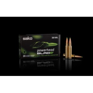 Cartouches SAKO Calibre 30-06 POWERHEAD BLADE 175grs -11.3g - cuivre sans plomb - 659A - Boite de 20 unités