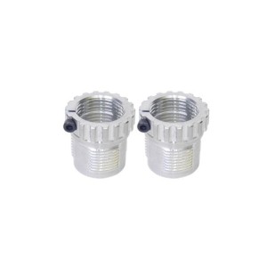KIT VERROU RAPIDE SPLINE DRIVE BREECH LOCK BUSHING  aluminium- Par 2