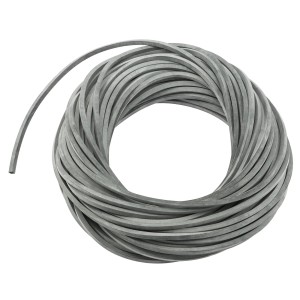 Caoutchouc Elastique gris 5x5mm pour lance pierres - 1 metre