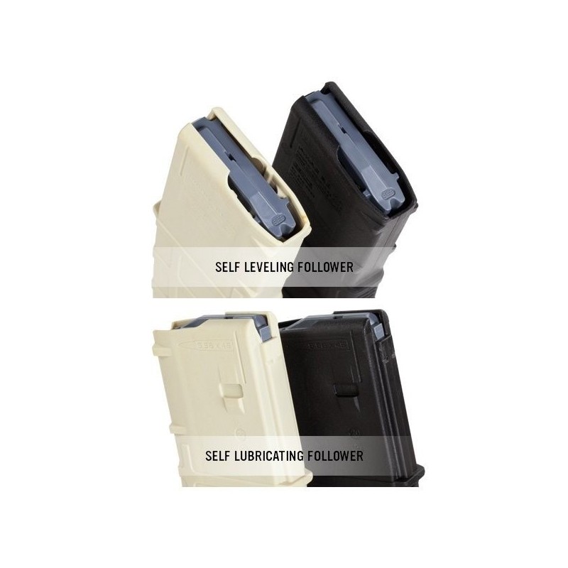 Chargeurs AR15 30 coups MAGPUL PMAG GEN3 Calibre 223