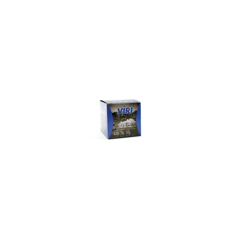 CARTOUCHE VIRI CAL 410/76 - 17 GRAMMES -PLOMBS N°6 X25