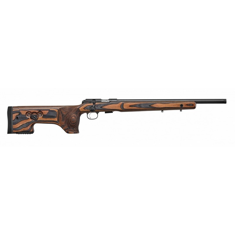 Carabine verrou CZ 457 Range, cal. 22 LR, canon lourd 61 cm fileté