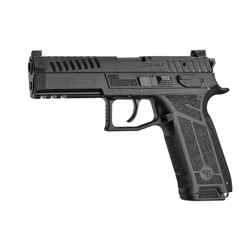 PISTOLET CZ P-09F NOCTURNE 19 COUPS - Cal.9×19mm PARA, Précision