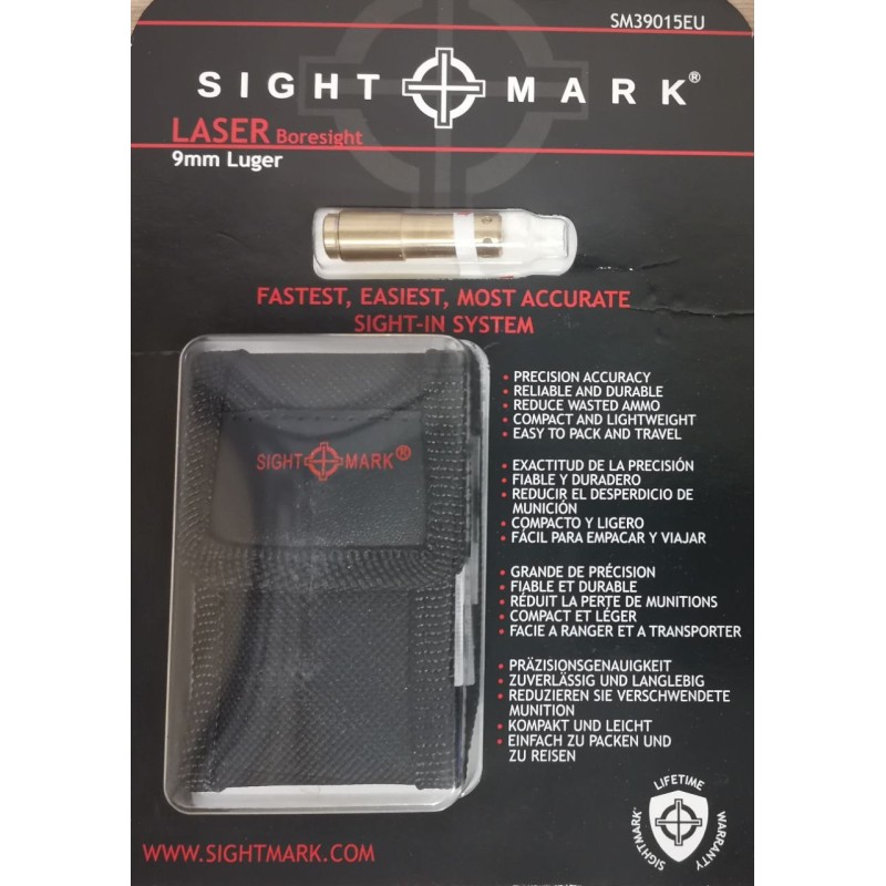 Douille laser SIGHTMARK - Calibre 9mm Luger / Boresight