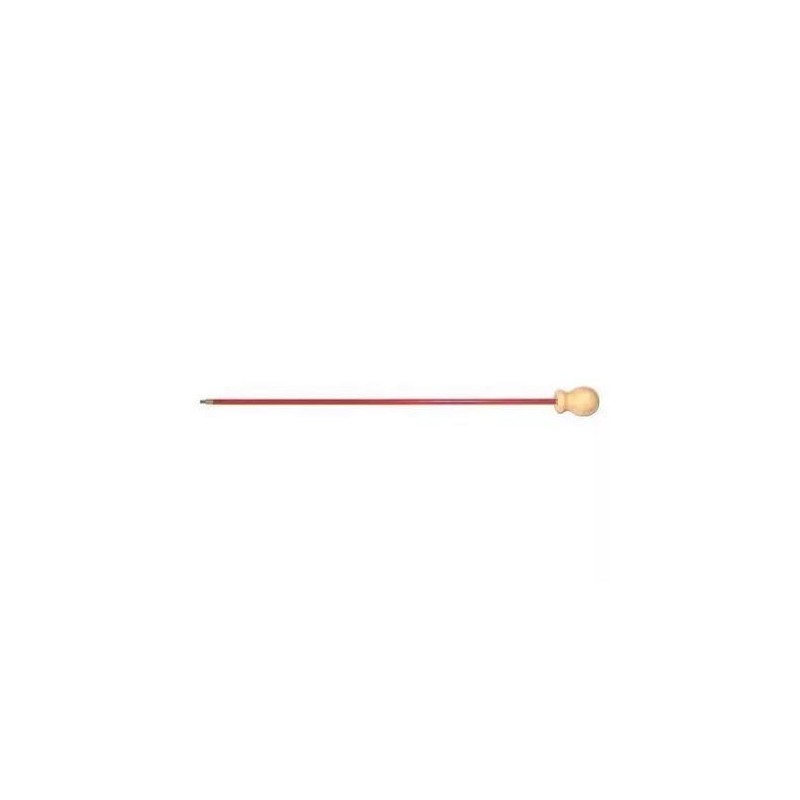 Baguette de nettoyage FRITZMANN pour arme de poing - Longueur 45cm - Filetage 1/8"