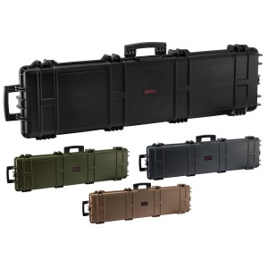 Mallette ABS étanche - Arme longue - Mousse type vague - 137x39x15 cm