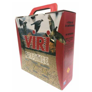 PACK DE CARTOUCHES SPECIAL PIGEON - VIRI - CAL 12/70 - BJ - 36Gr - X100