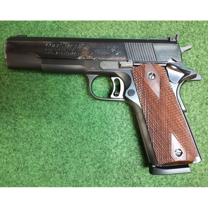 Pistolet COLT MK IV SÉRIES 70 Gold Cup National Match - Calibre .45 ACP (Occasion bon état)