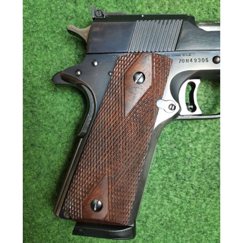 Pistolet COLT MK IV SÉRIES 70 Gold Cup National Match - Calibre .45 ACP (Occasion bon état)