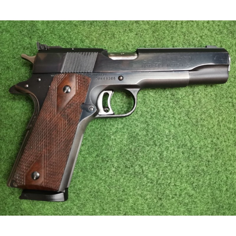 Pistolet COLT MK IV SÉRIES 70 Gold Cup National Match - Calibre .45 ACP (Occasion bon état)