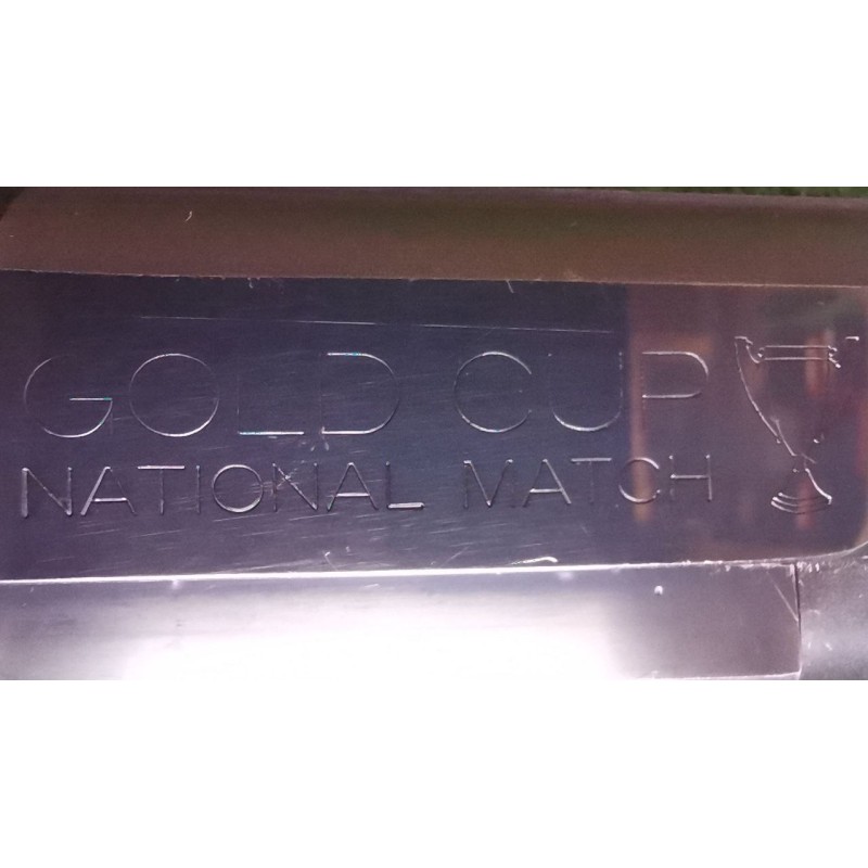 Pistolet COLT MK IV SÉRIES 70 Gold Cup National Match - Calibre .45 ACP (Occasion bon état)