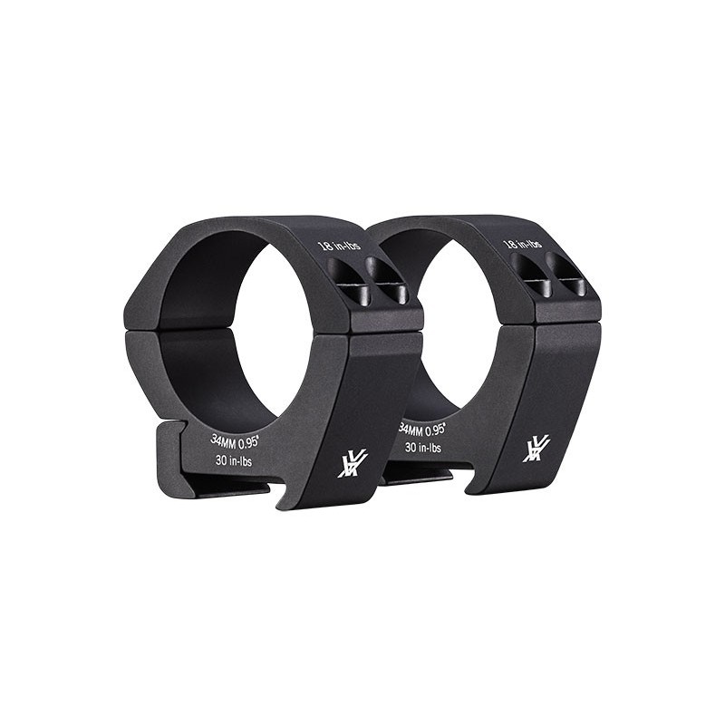 COLLIERS LOW 34MM VORTEX PRO SERIES - DIAMETRE 34MM - LA PAIRE