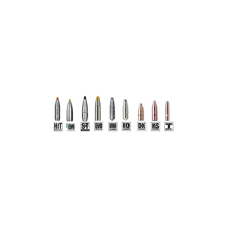Ogives  RWS KS 7MM, DIA .284, 123GRS
