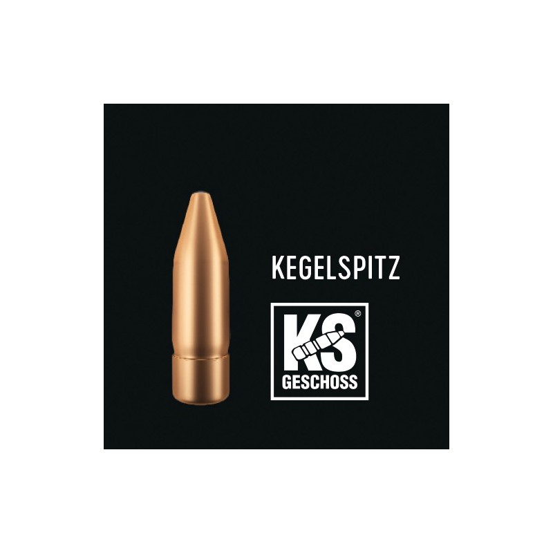 Ogives  RWS KS 7MM, DIA .284, 123GRS