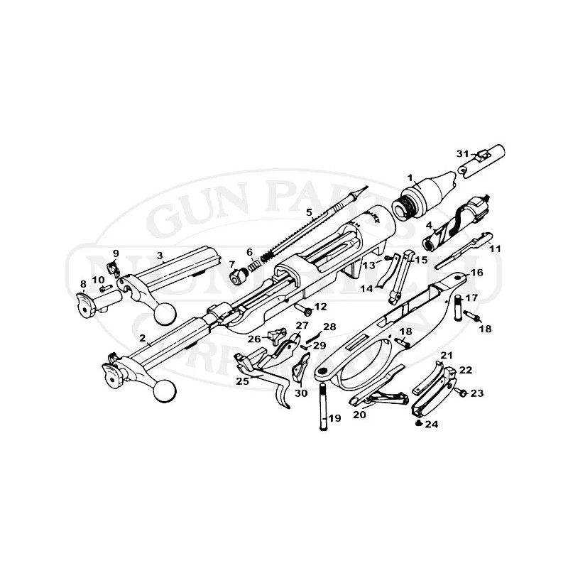 vis de fond de chargeur STEYR M95 N°24