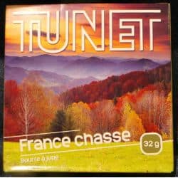 Cartouches TUNET FRANCE CHASSE Cal. 16/70 32G -N°6