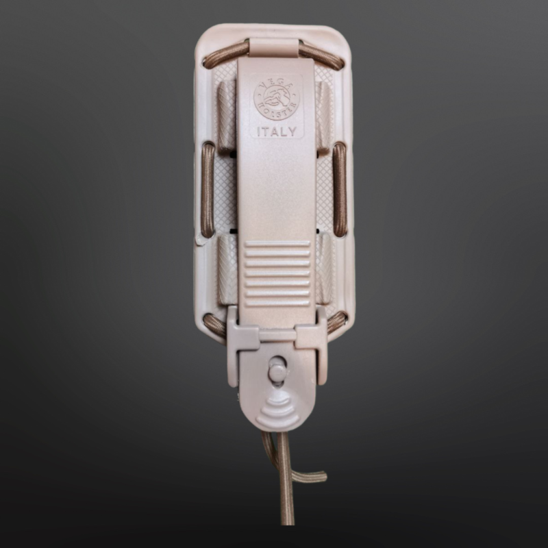 VEGA HOLSTER PORTE-CHARGEUR DOUBLE BUNGY 8BL02 DESERT TAN POUR PISTOLET AUTOMATIQUE
