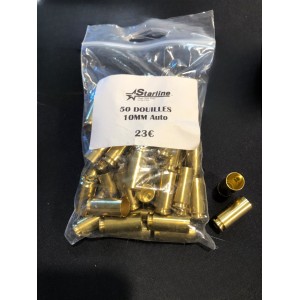 Douilles STARLINE 10mm Auto- sachet de 50 unités