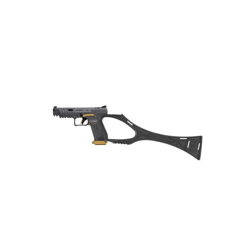 Crosse synthétique pour CANIK TP9 - Compatible puits de chargeur large - Couleur noir