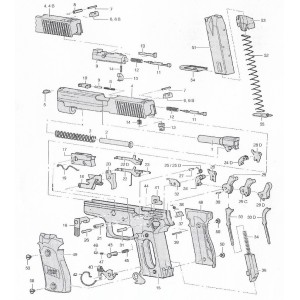 SIG SAUER RESSORT D'ARRETOIR DE CULASSE P226-19